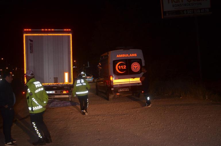 TIR’ın çarptığı yaya öldü