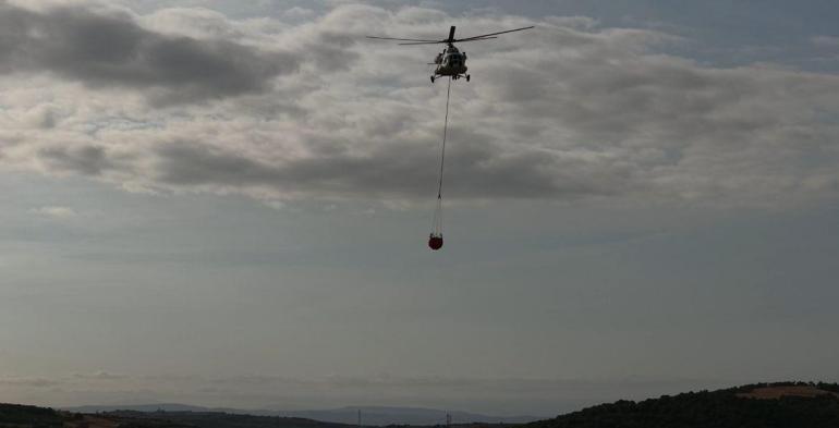 Bursada orman yangını; 14 saatte söndürüldü