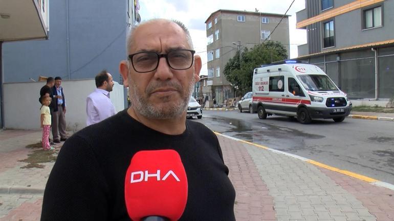 Sultanbeylide kentsel dönüşüm için boşaltılan binanın çatısı alev alev yandı