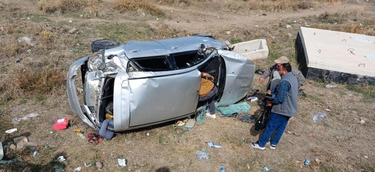 Çorum’da düğün konvoyunda kaza: 2 yaralı