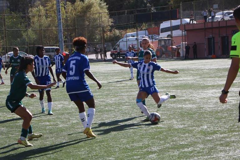 Hakkarigücü Kadın takımı, Giresun Sanayi Sporu 1-0 yendi