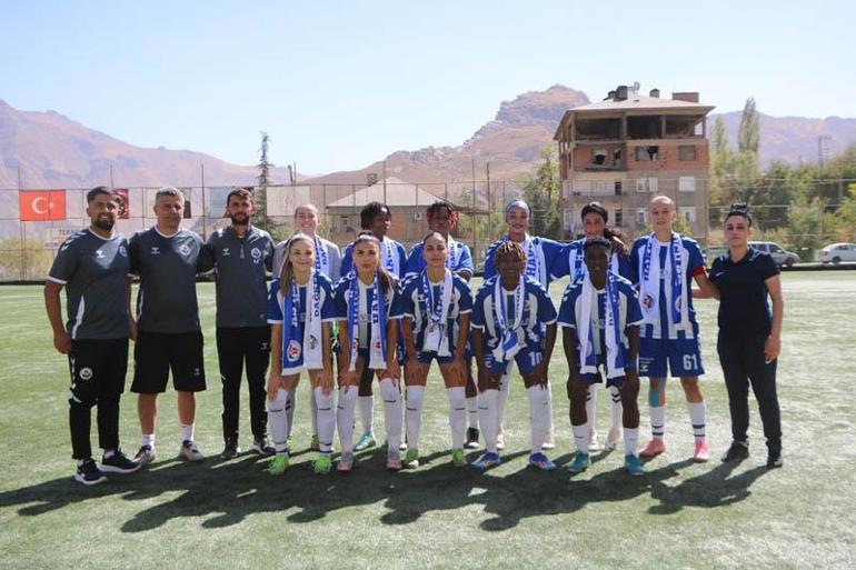 Hakkarigücü Kadın takımı, Giresun Sanayi Sporu 1-0 yendi