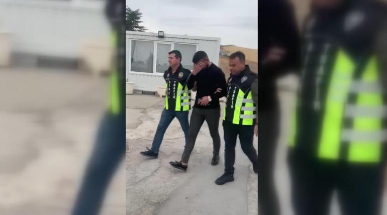 Ankara’da elinde sopayla trafiği tehlikeye atan sürücü yakalandı