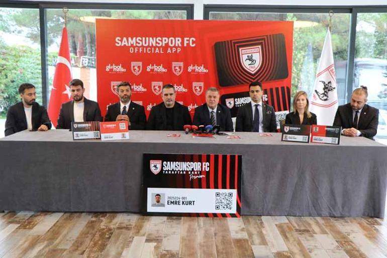 Samsunspor, yapay zeka ile görselleştirme yapabilen mobil uygulamasını tanıttı