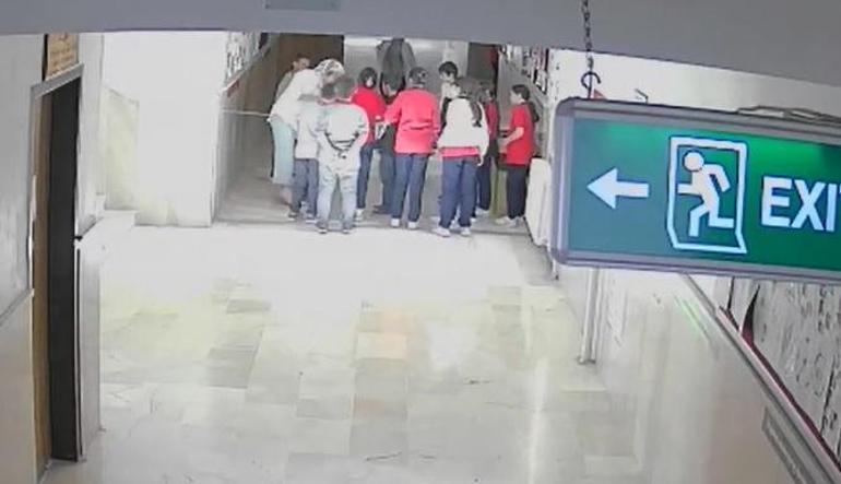 Öğretmen, boğazına mandalina kaçan öğrenciyi heimlich yöntemiyle kurtardı