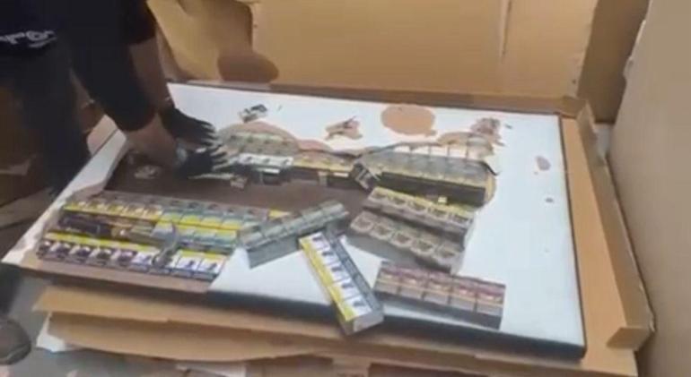 Kayseri’de 4 bin 210 paket gümrük kaçağı sigara ele geçirildi