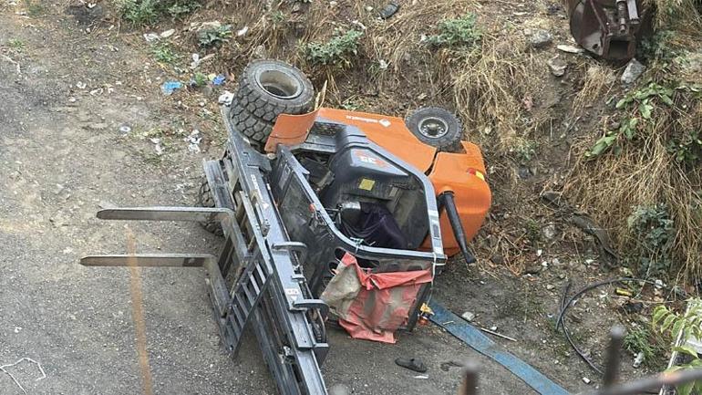 Kağıthane’de 3 tonluk forkliftin altında kalan 18 yaşındaki Yasin öldü; yakınları sinir krizi geçirdi