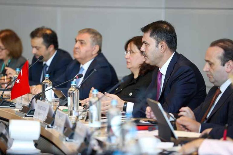 Bakan Kurum, Brüksel’de AB İklim Eylem Komiseri Hoekstra ile görüştü