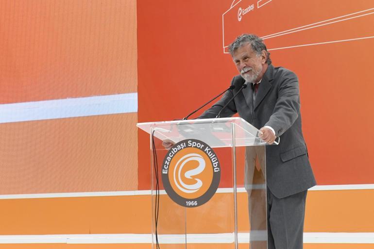 Eczacıbaşı Spor Kulübü yeni salonunu törenle açtı