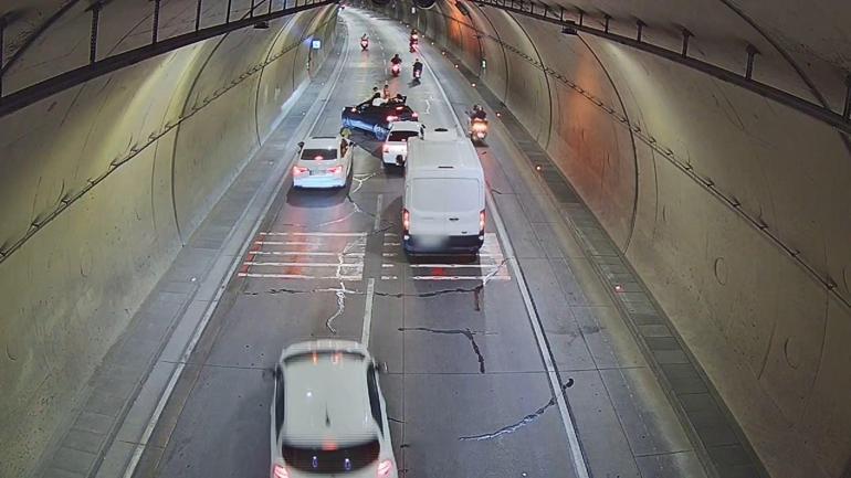 Kağıthane’de tüneli kapatıp asker uğurlaması yapan kişilere 27 bin 894 lira ceza