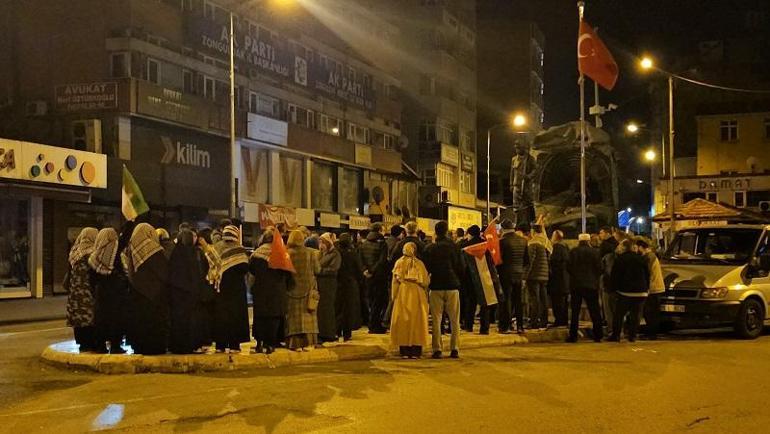 Zonguldak’ta İsrail protestosu