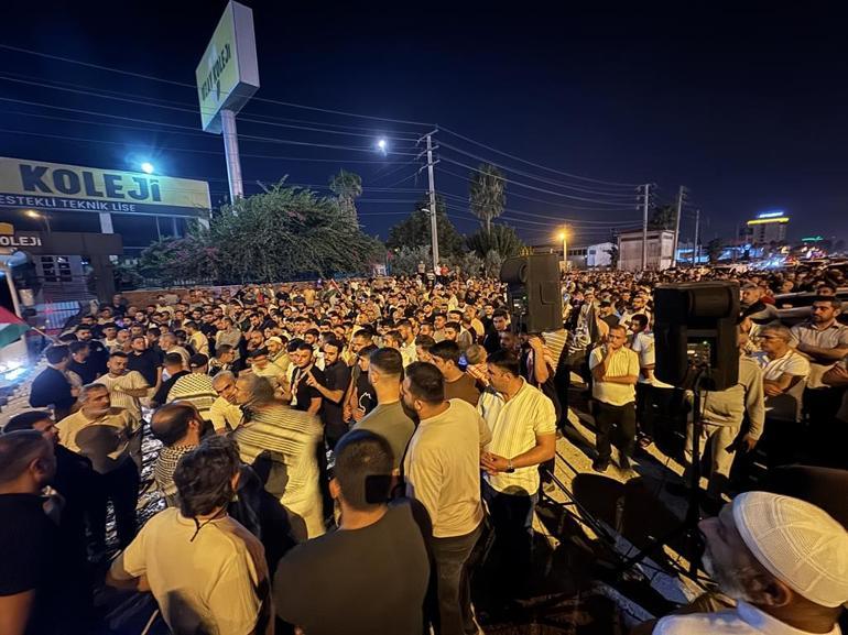 Adana’da İsrail protestosu; ABD Konsolosluğuna taşla saldırdılar