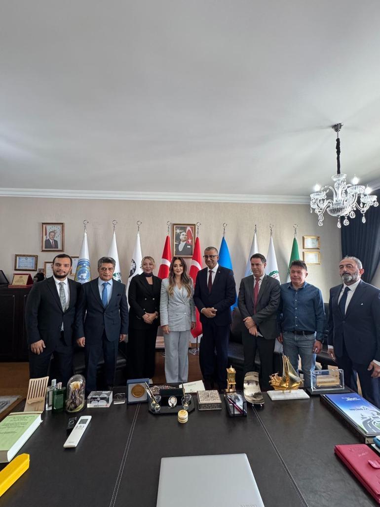 Tunus Büyükelçisinden ULUSKON Başkanı Atasoy’a ziyaret