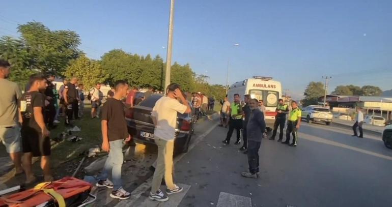 Fethiyede iki otomobil çarpıştı: 6 yaralı