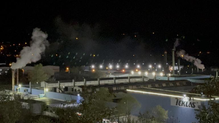 Bartında kauçuk fabrikasında gazdan etkilenen 32 işçi hastaneye kaldırıldı