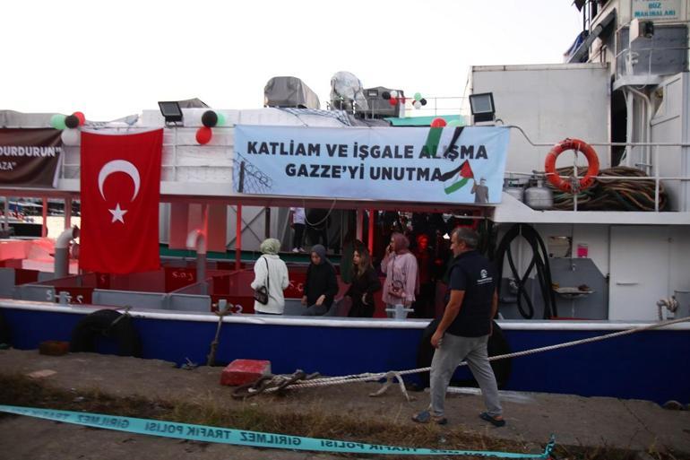 Doğu Karadeniz’de Sumud filosuna destek