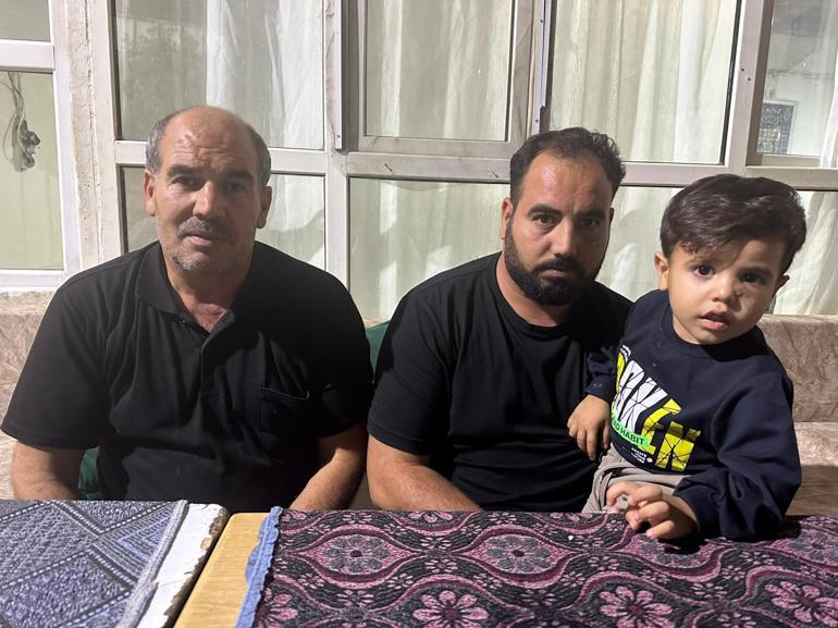 Yorgun mermi, 4 yaşındaki çocuğun gözünün altına isabet etti
