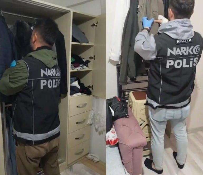 Amasyada uyuşturucu operasyonunda 9 tutuklama