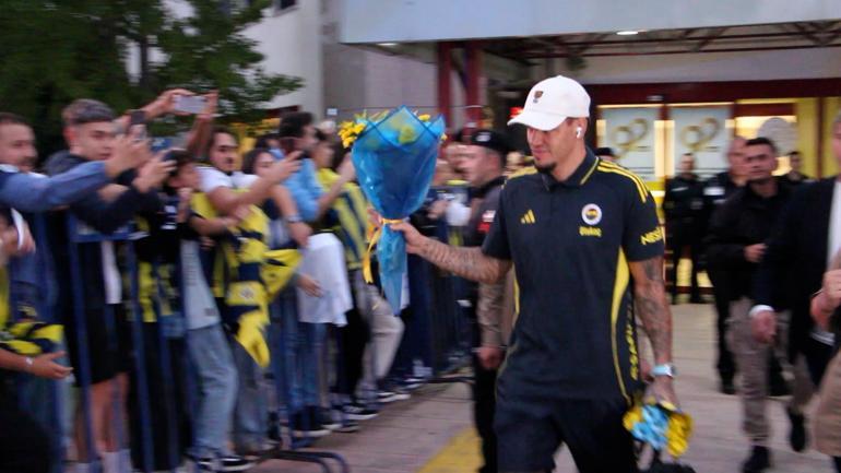 Fenerbahçe kafilesi Samsun’a geldi