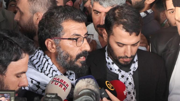 Küresel Sumud Filosu teknelerinde alıkonulan 137 kişi İstanbula geldi