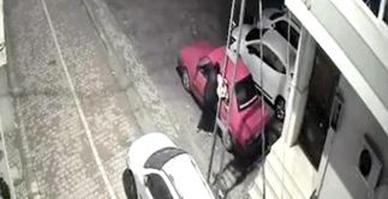 Avcılar’da otomobilden 20 bin lira değerindeki ses sistemini böyle çaldı