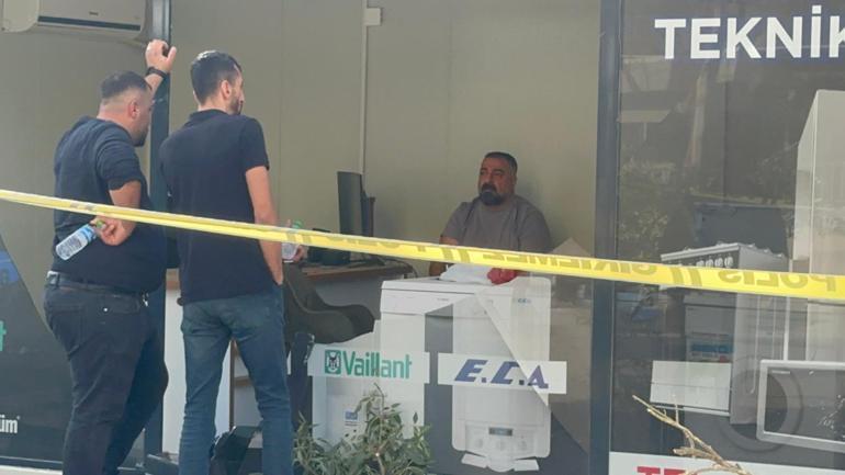 Freni boşaldığı öne sürülen kamyon 7 iş yerine çarptı