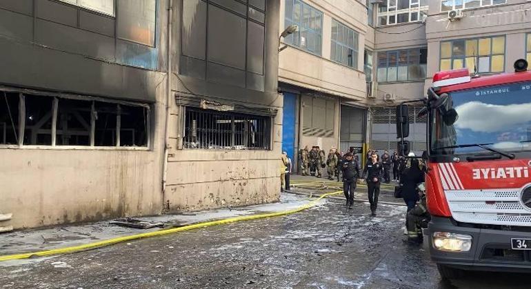 Eyüpsultanda iş yerinde çıkan yangın söndürüldü