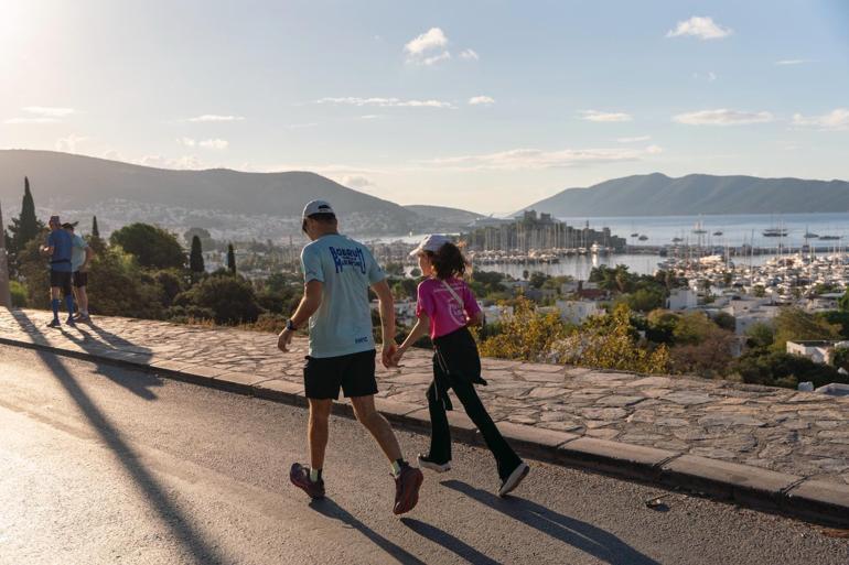 Bodrum Yarı Maratonu’na 24 ülkeden 2 bin 150 sporcu katıldı