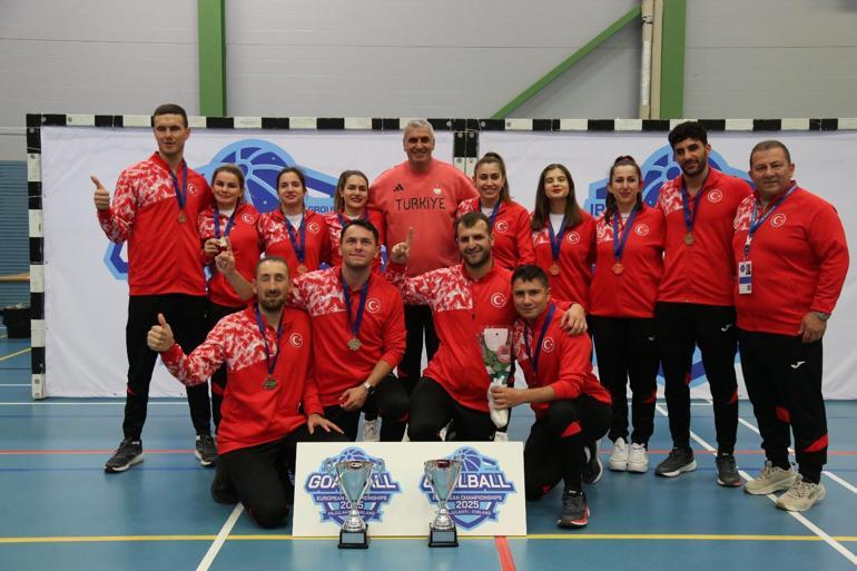 Kadın Goalball Milli Takımı, 4’üncü kez Avrupa Şampiyonu oldu