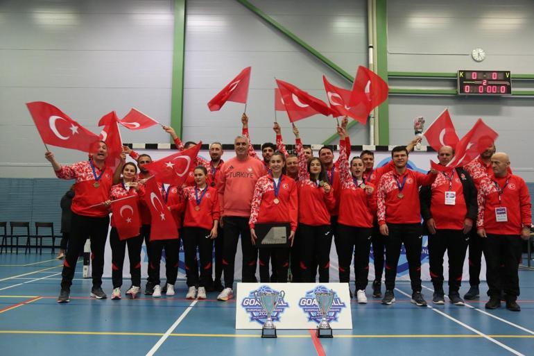 Kadın Goalball Milli Takımı, 4’üncü kez Avrupa Şampiyonu oldu
