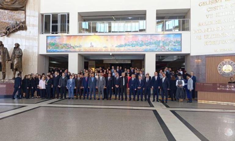 Yargıtay Cumhuriyet Savcılığına atanan Hüseyin Gümüşe Bakırköy Adliyesinde veda töreni