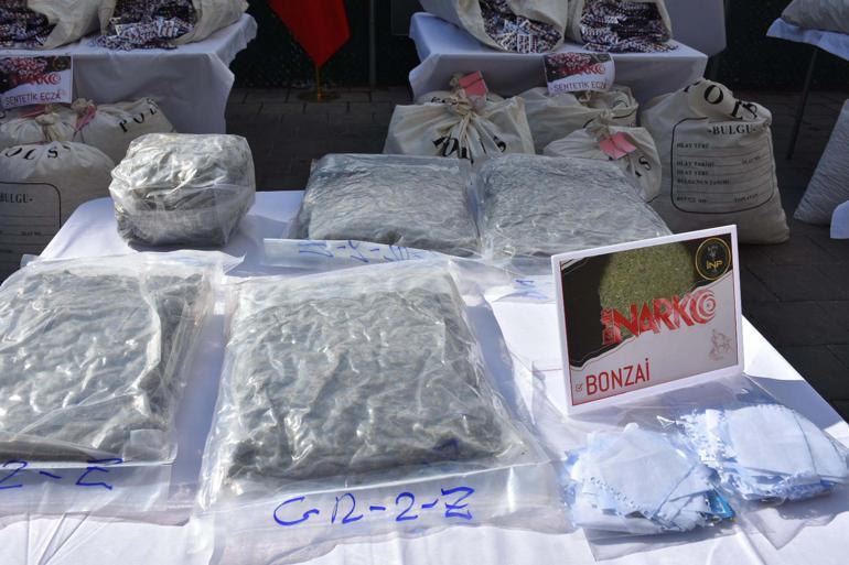 İzmirde rekor miktarda sentetik hap ele geçirildi