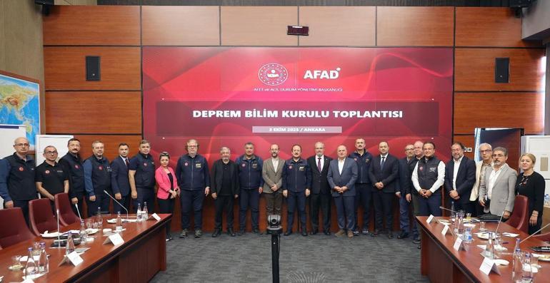 Deprem Bilim Kurulu Toplantısı yapıldı