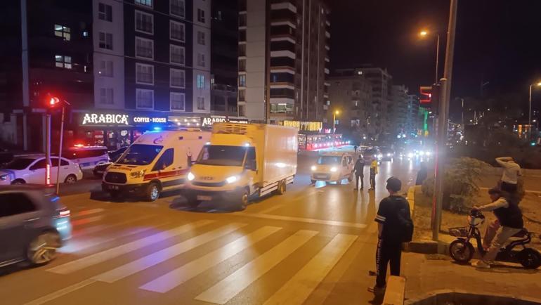 Kırıkkale’de otomobilin çarptığı yaya yaralandı; kaza anı kamerada