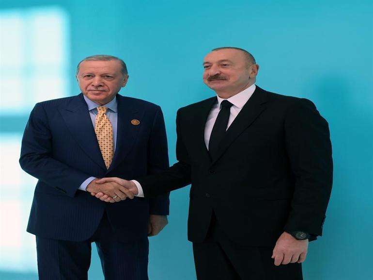 Cumhurbaşkanı Erdoğan, Azerbaycan’da