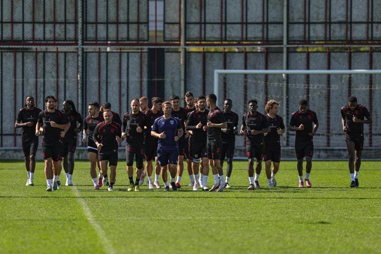 Samsunspor, Kayserispor maçı hazırlıklarını sürdürdü