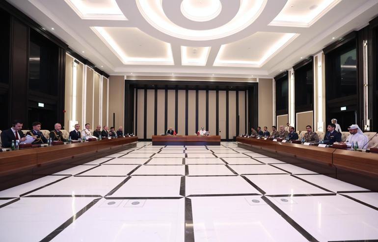 Milli Savunma Bakanı Güler, Katar Savunma Bakanı Al Sani ile bir araya geldi