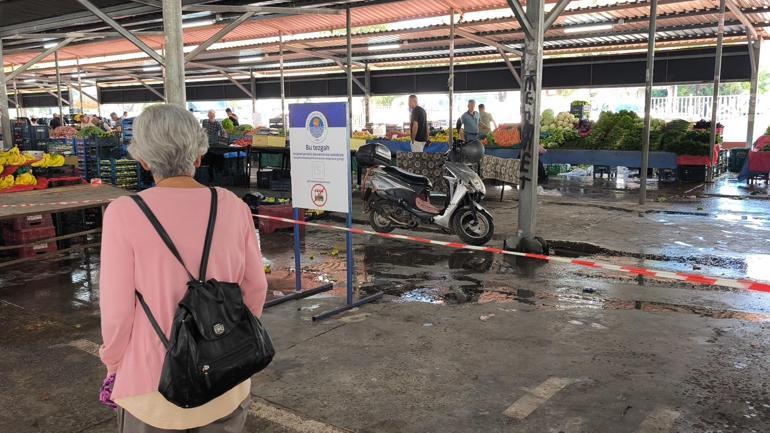 Müşteriye kötü muamelede bulunan pazarcıya tezgah kapatma cezası
