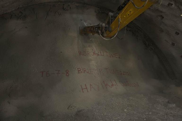 Bakan Uraloğlu: Köroğlu Tünelinde kazı çalışmaları tamamlandı