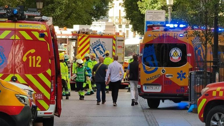 Madrid’de bina çöktü: 4 ölü, 3 yaralı