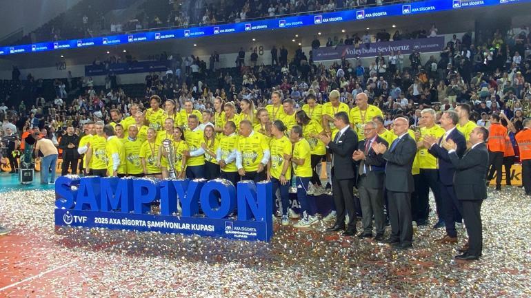 Şampiyonlar Kupası’nda zafer 6’ncı kez Fenerbahçe Medicana’nın