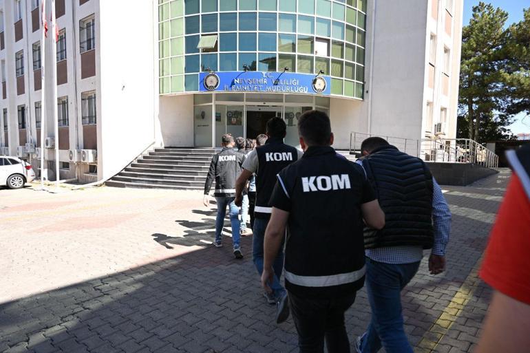 Nevşehirde resmi belgede sahtecilik operasyonu: 20 gözaltı