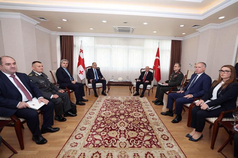 Ankarada Türkiye-Azerbaycan-Gürcistan Üçlü Savunma Bakanları Toplantısı