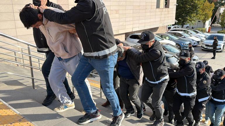 Eskişehir’de uyuşturucu operasyonuna 8 tutuklama