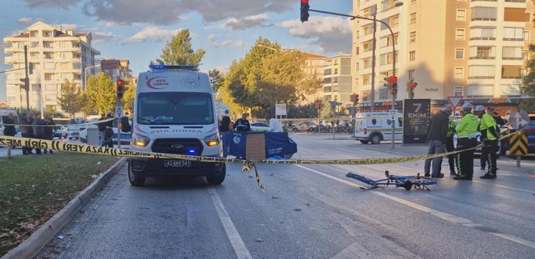 Su tankerinin çarptığı bisikletli imam hayatını kaybetti