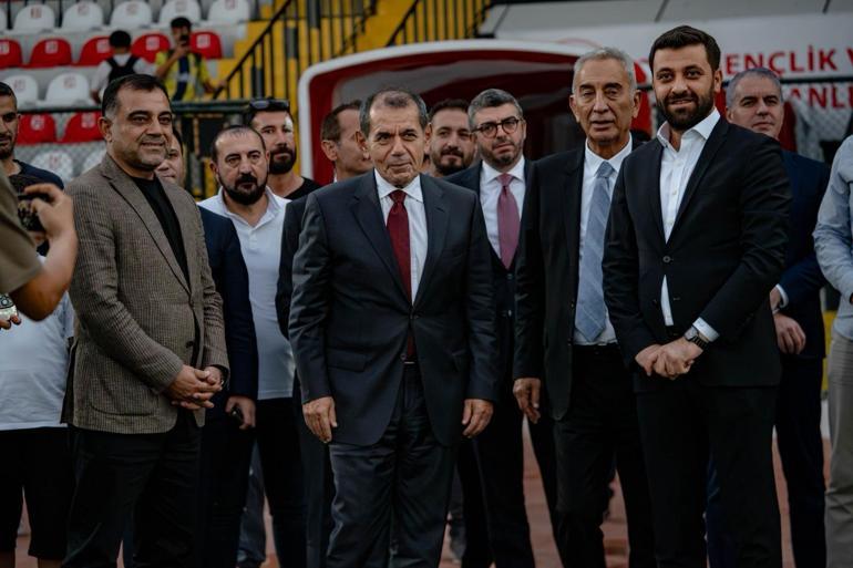 Galatasaray Başkanı Özbek’ten Mardin 1969 Spor’a ziyaret