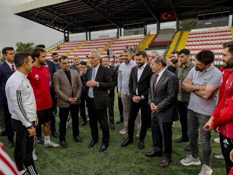 Galatasaray Başkanı Özbek’ten Mardin 1969 Spor’a ziyaret