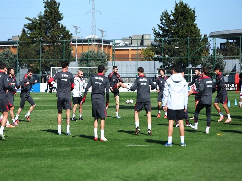 A Milli Futbol Takımı, İstanbuldaki son çalışmasını gerçekleştirdi