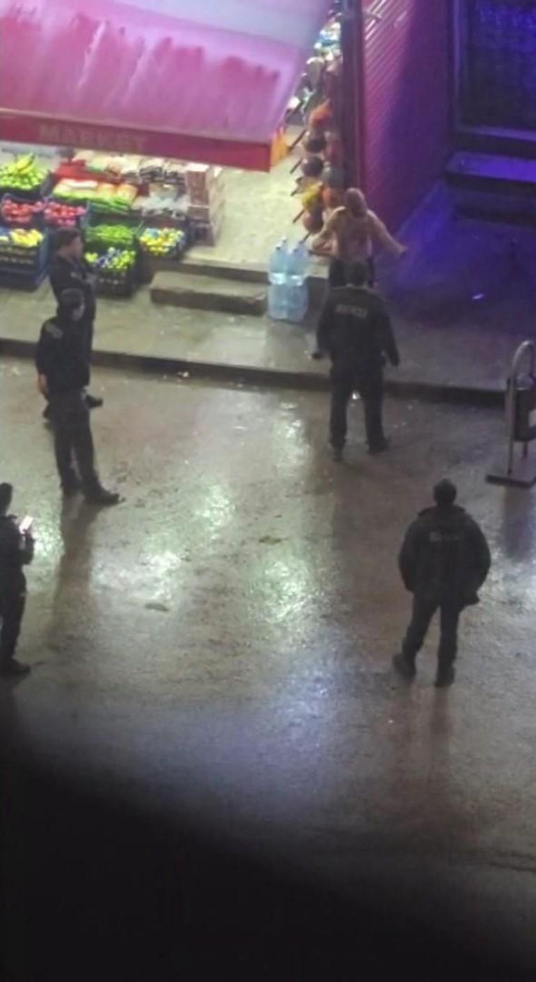 Jiletle çevresindekilere taşkınlık yapan kişinin öldürülmesine ilişkin 3 tutuklama