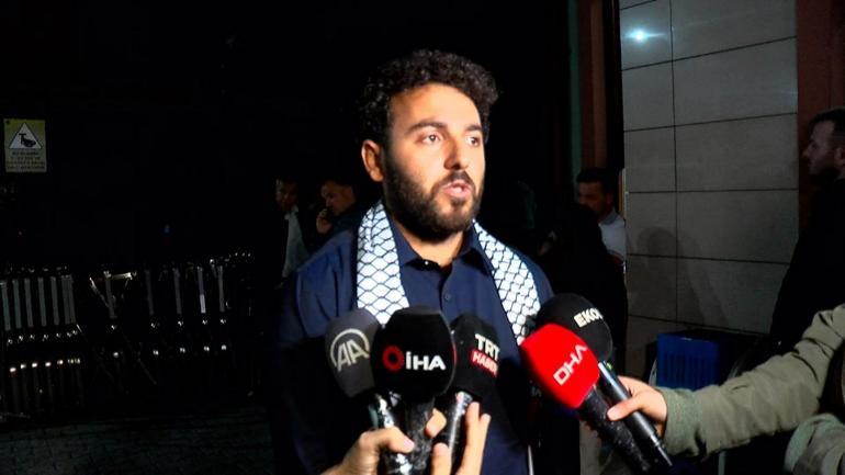 Özgürlük Filosunun 18i Türk 94 aktivisti THY uçağıyla İstanbula geldi